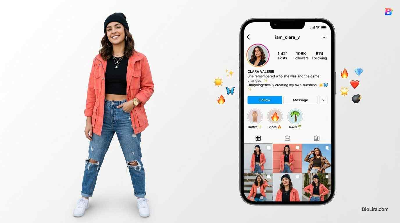 2 Line Bio For Instagram For Girl Attitude​