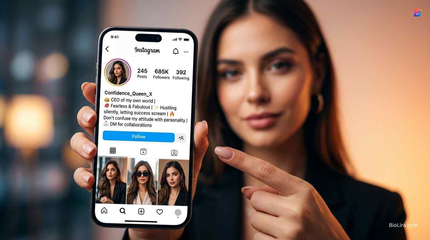 Attitude Bio For Instagram For Girl​