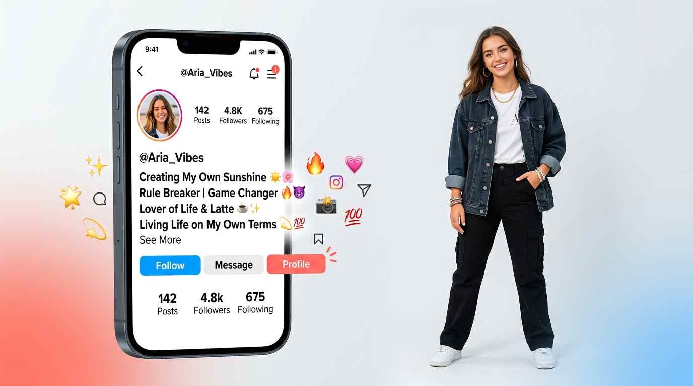 Attitude Bio For Instagram For Girl​