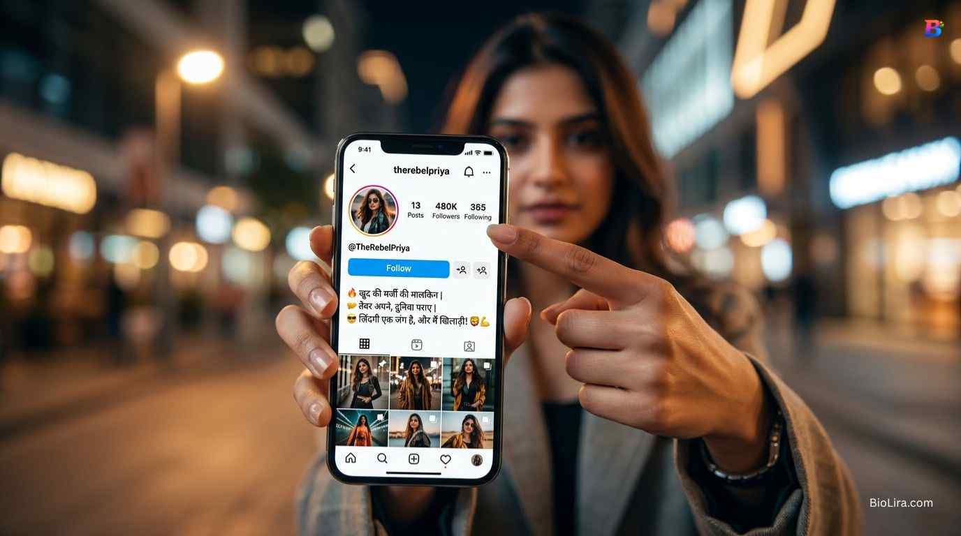 Attitude Bio For Instagram In Hindi For Girl​