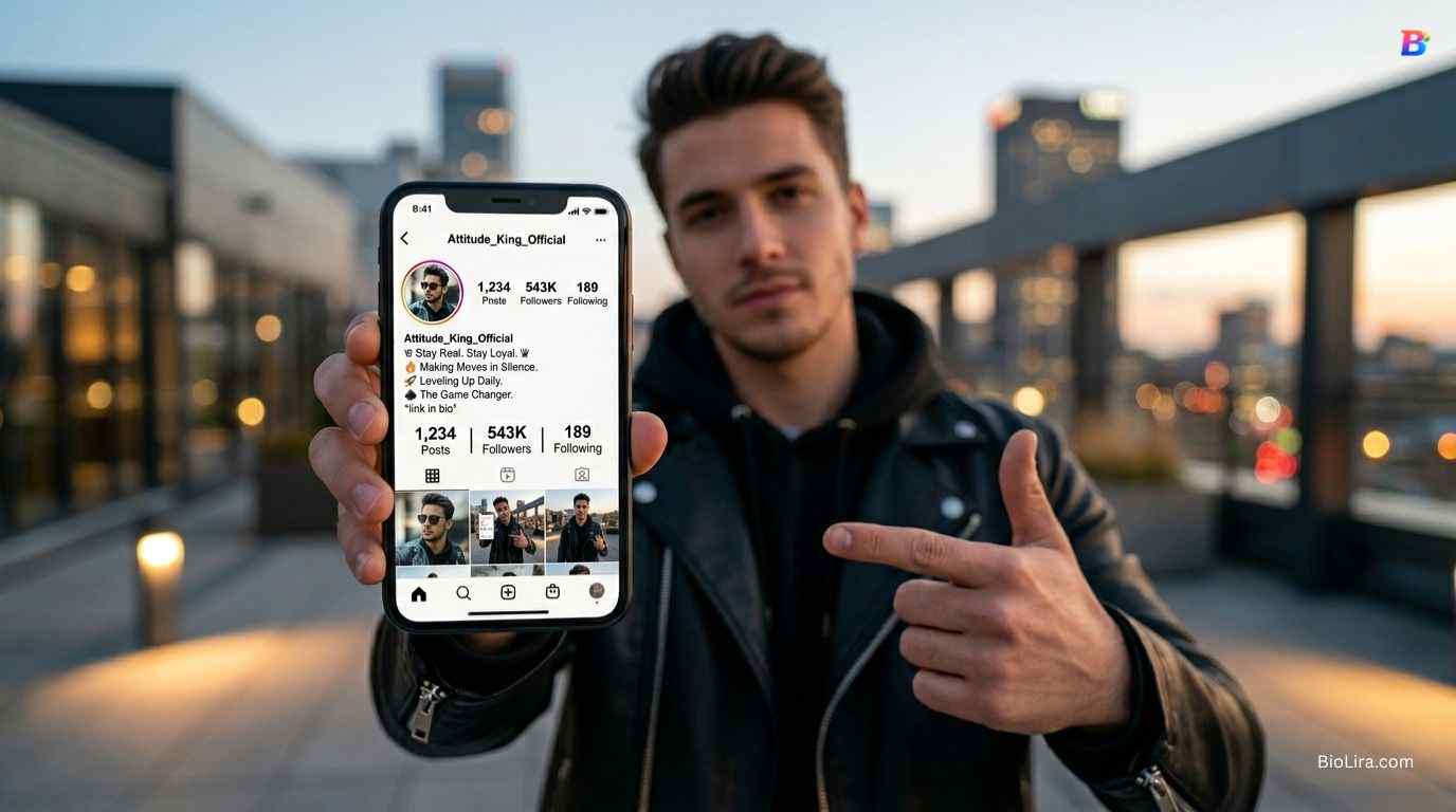 Best Bio For Instagram For Boys Attitude​