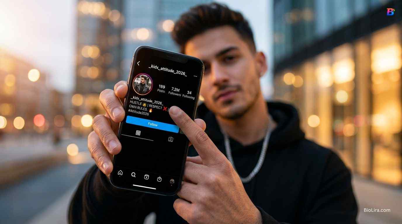 Bio For Instagram For Boy Attitude 2026