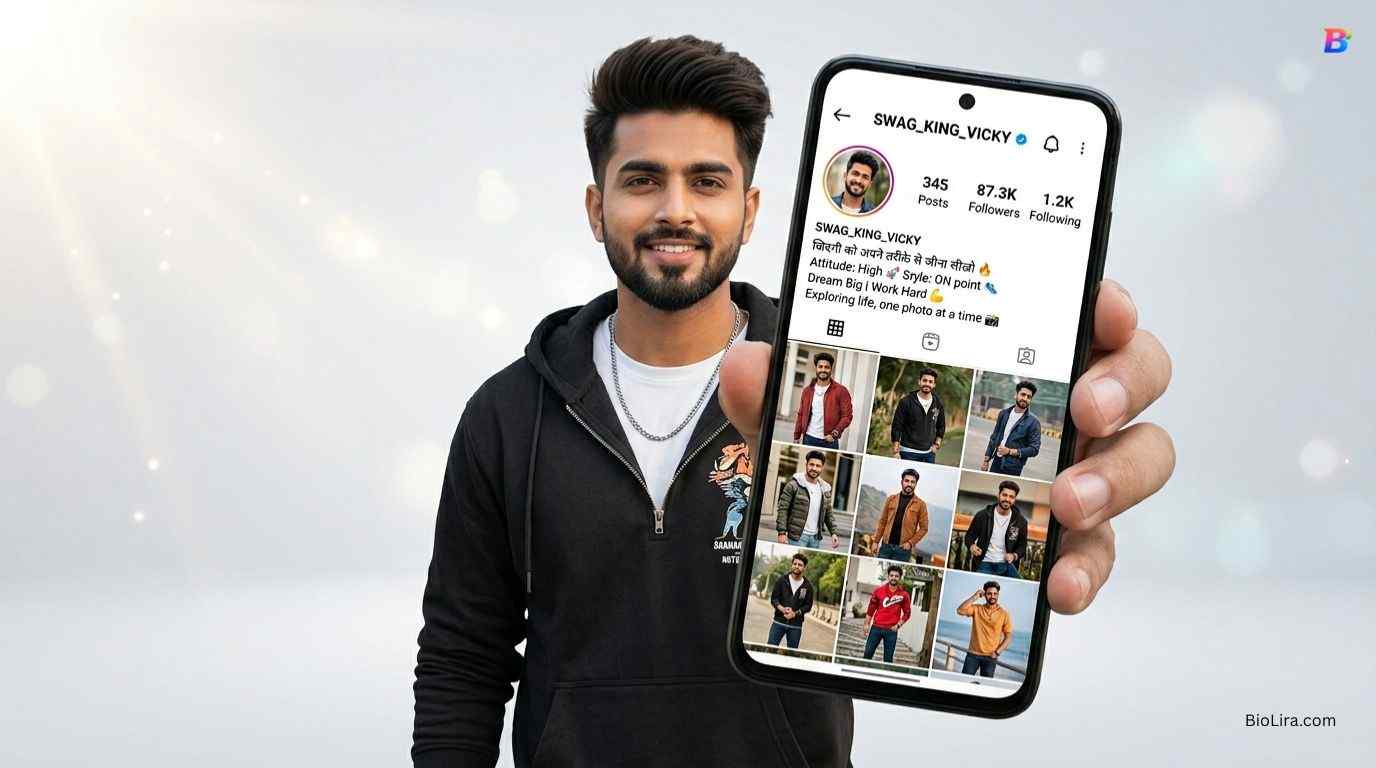 Bio For Instagram For Boy Attitude In Hindi​