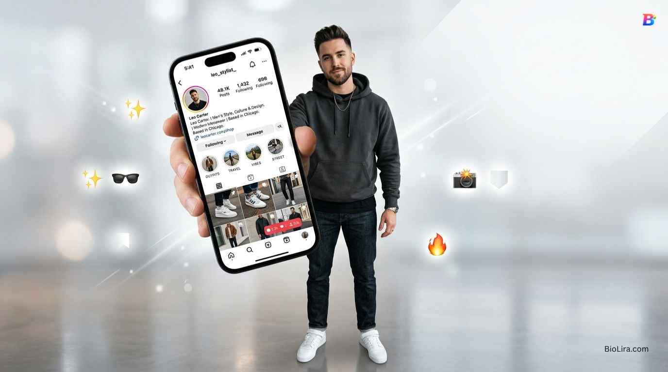 Instagram Bio Font Style For Boy​