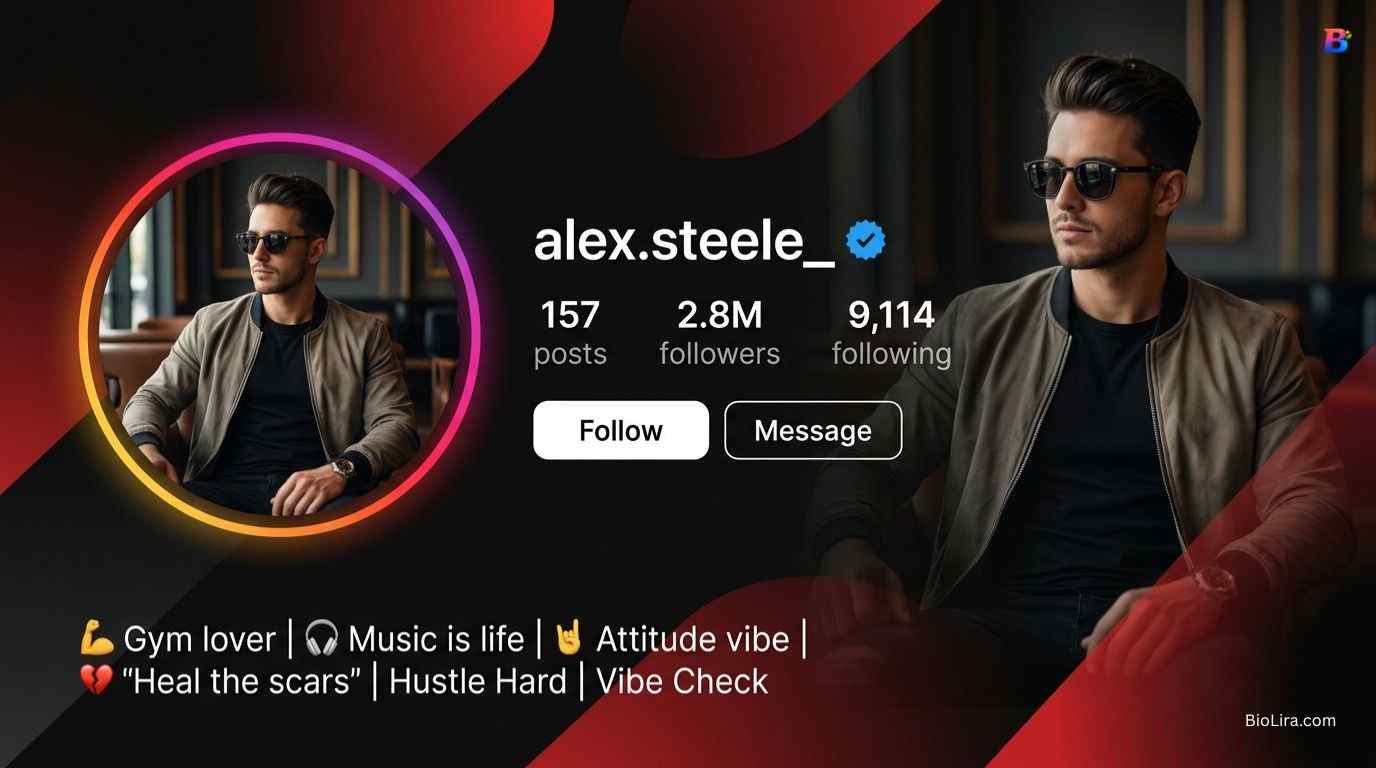 Instagram Bio For Boys Attitude​