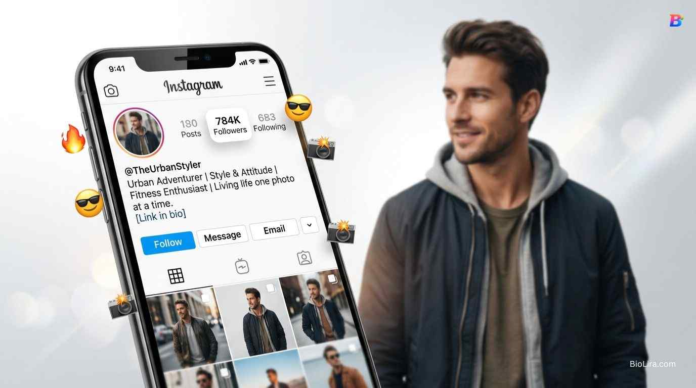 Instagram Bio For Boys Stylish Font​