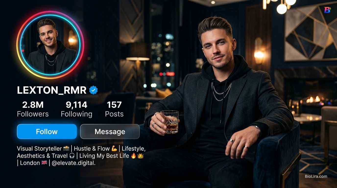 Instagram Bio For Boys Stylish Font​