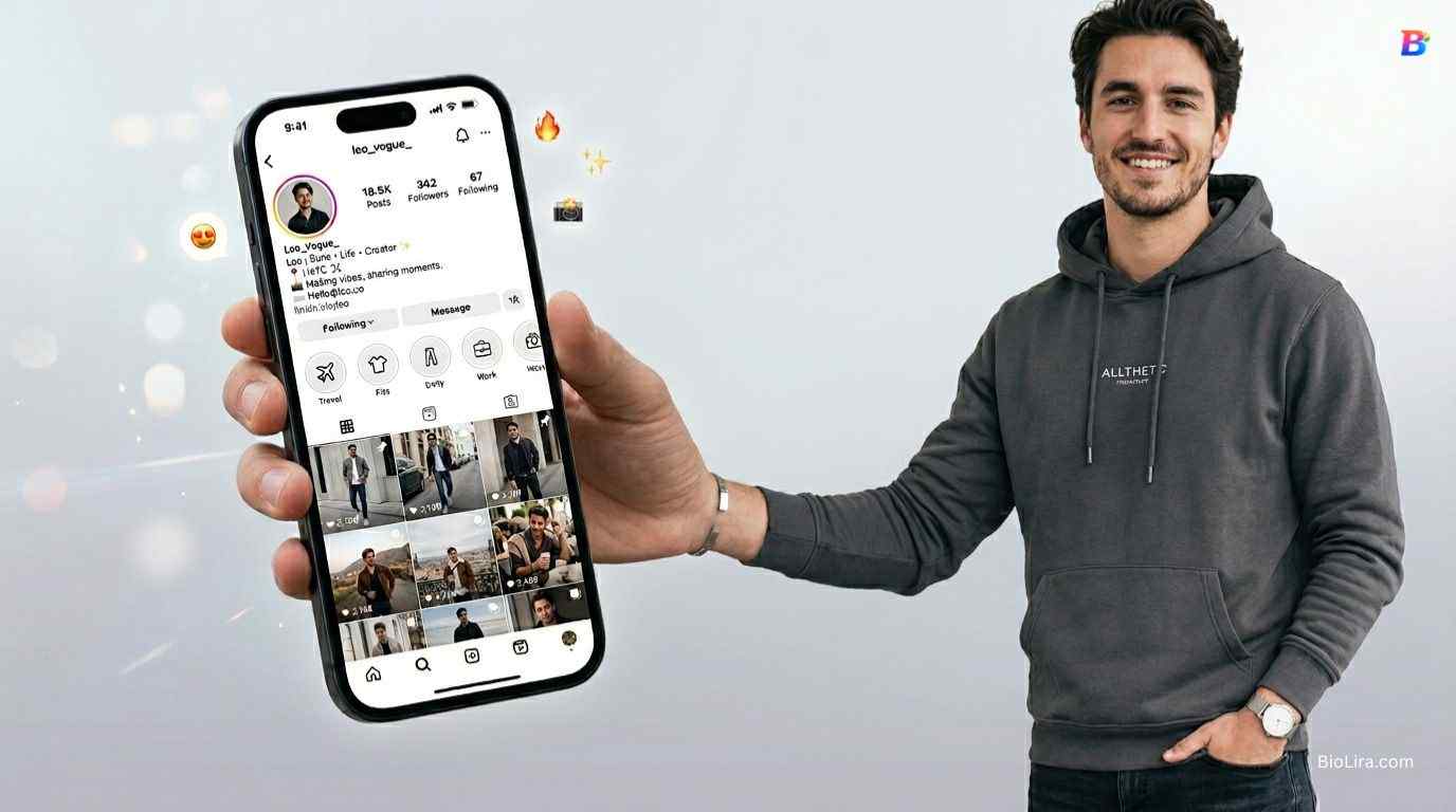 Instagram Bio For Boys Stylish Font​