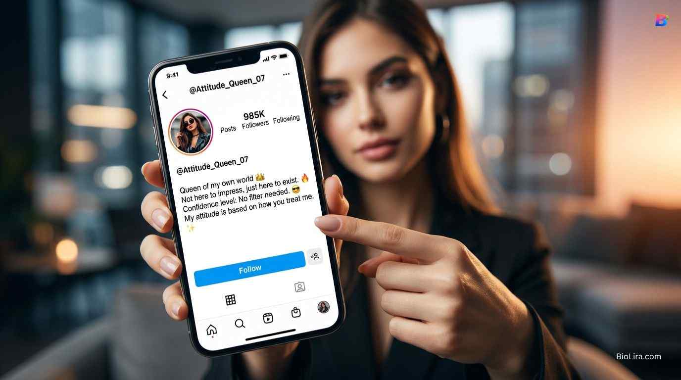 Instagram Bio For Girls Attitude​
