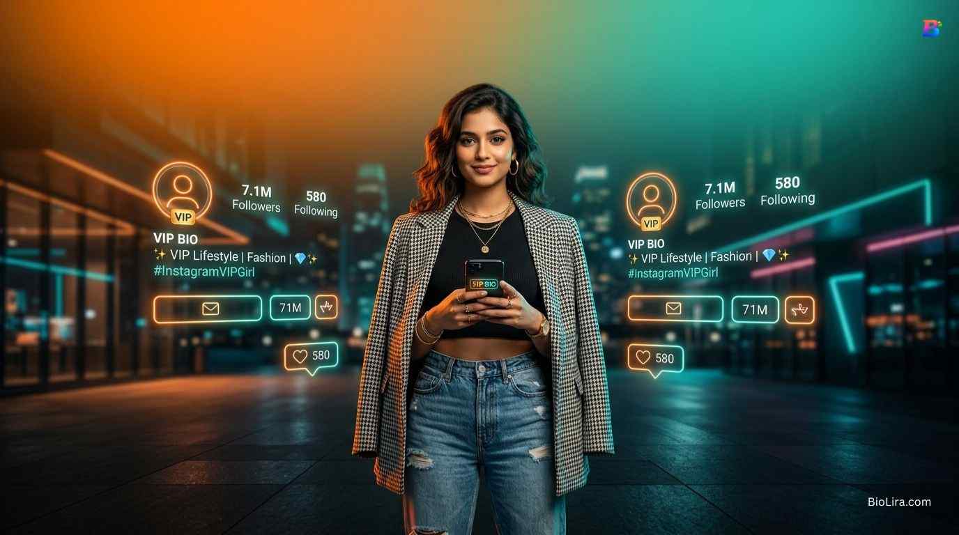 Instagram VIP BIO Girl​