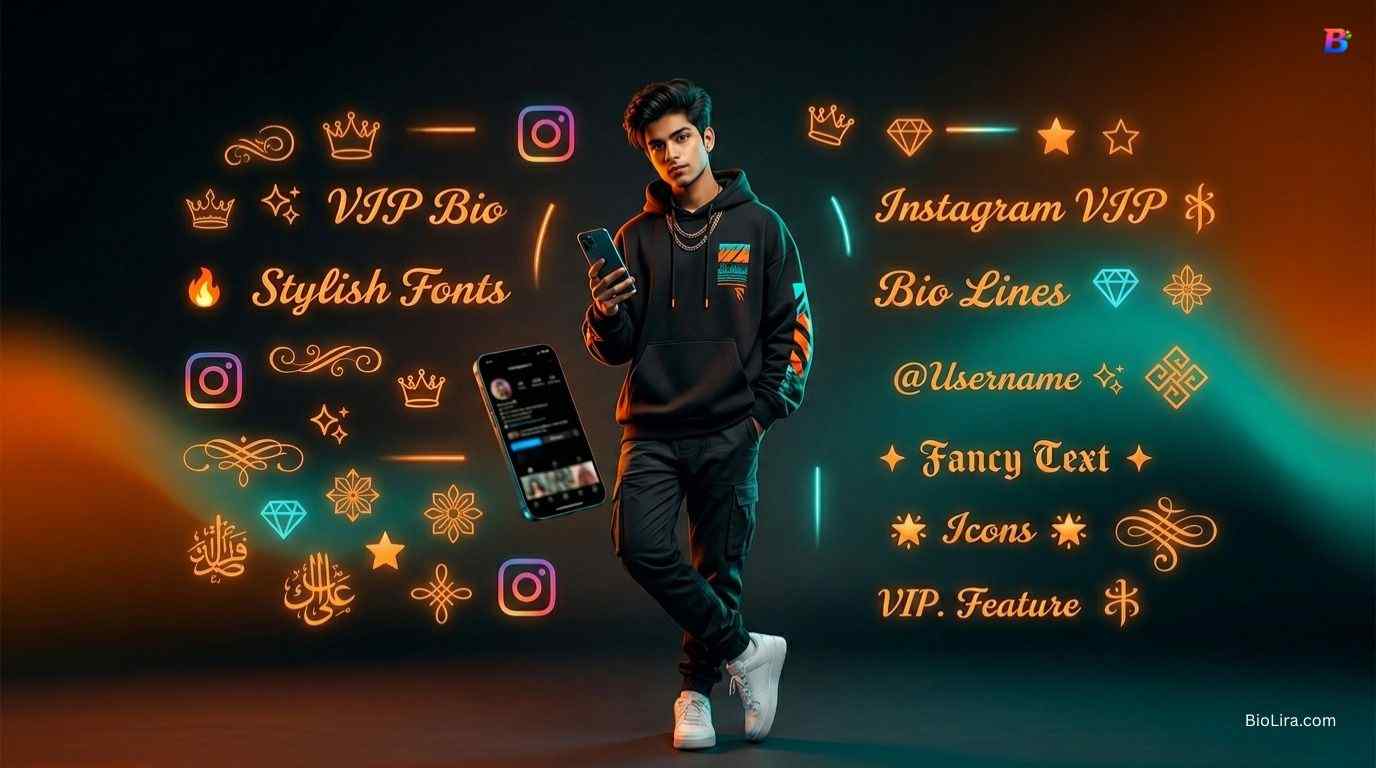 Instagram VIP BIO Stylish Font​