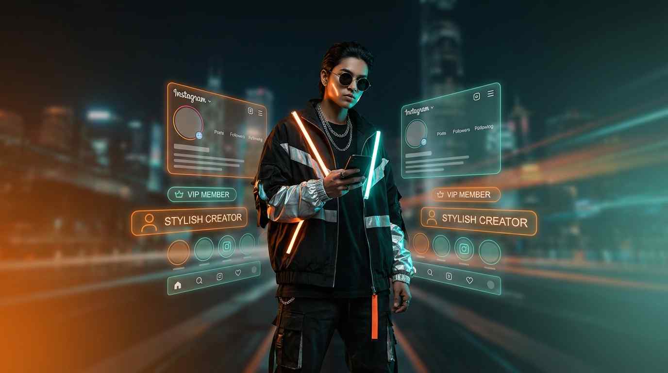 Instagram VIP BIO Stylish​