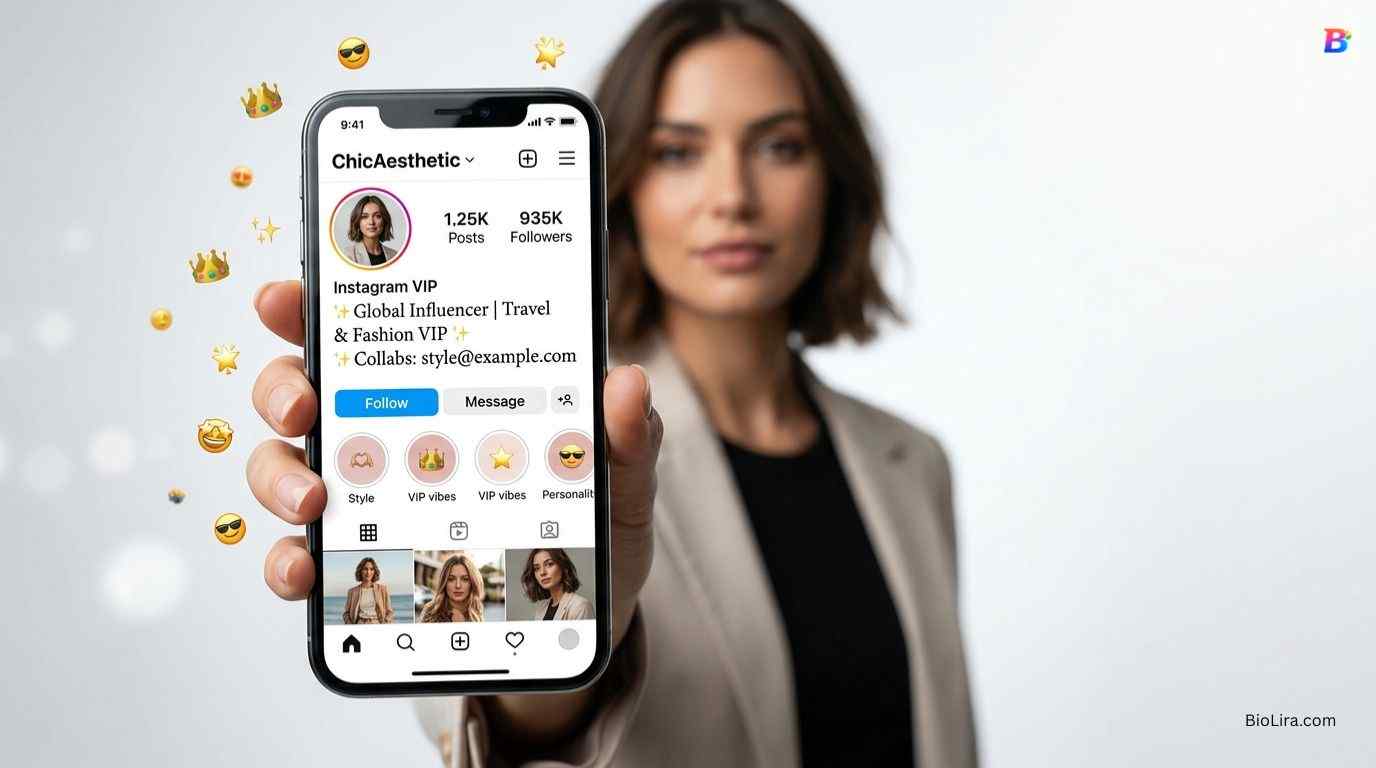 Instagram VIP Bio Stylish Font​