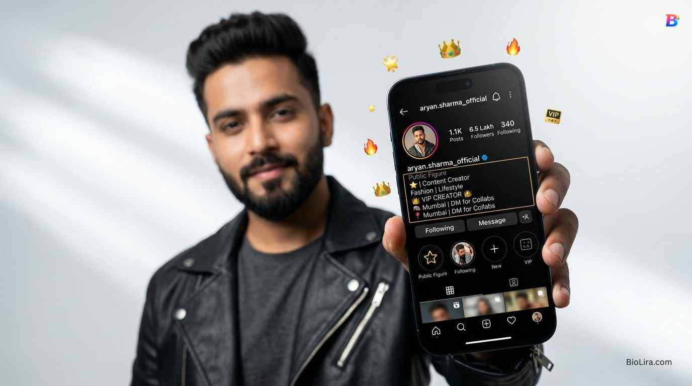Instagram VIP Bio Stylish​