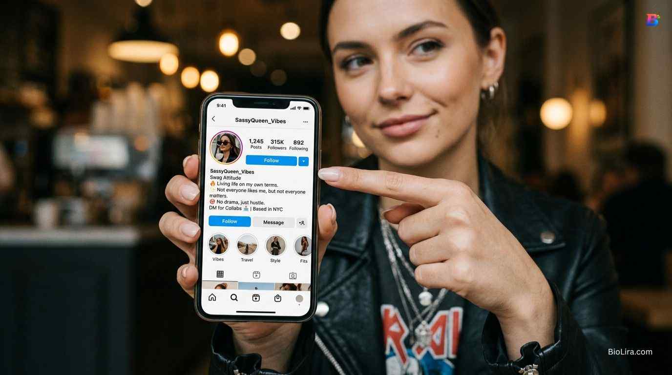 Swag Attitude Bio For Instagram For Girl​