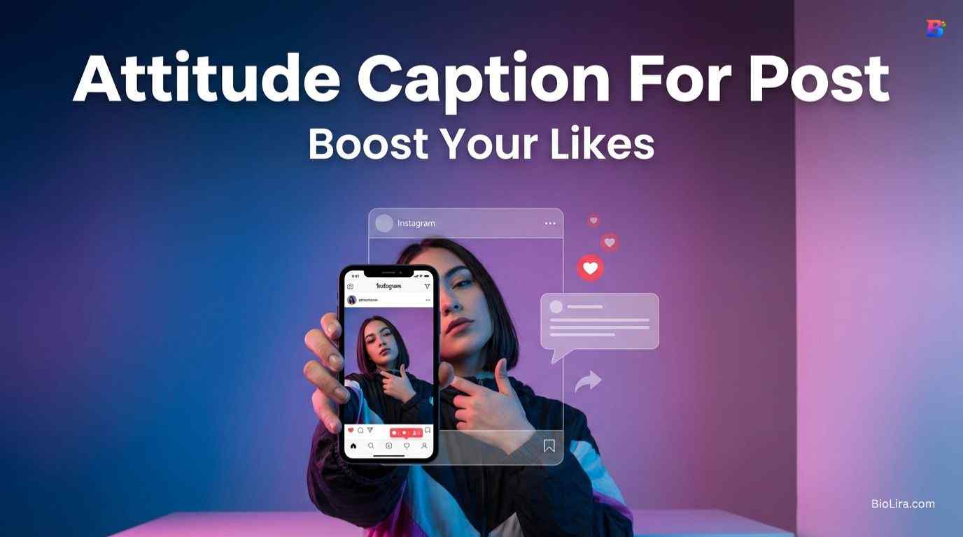 Attitude Caption For Instagram Post​