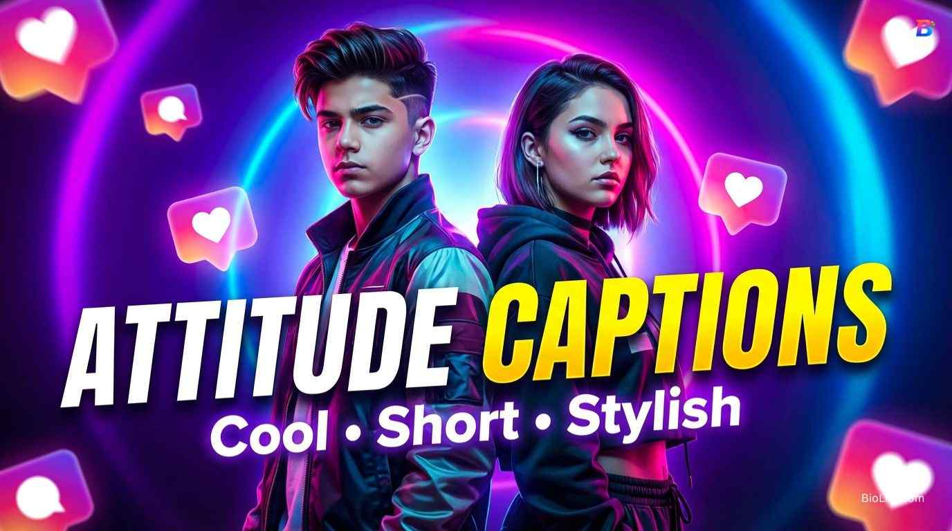 Attitude Caption For Instagram