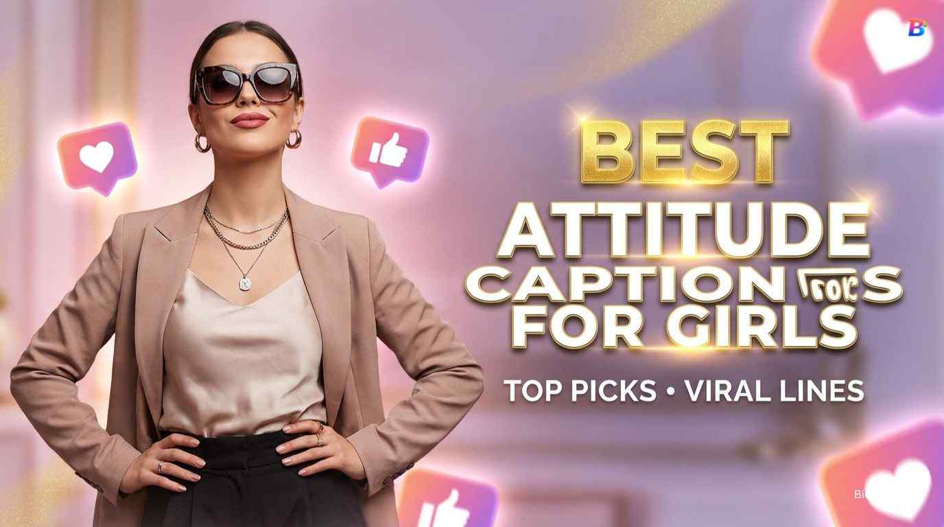 Best Attitude Caption For Girls​