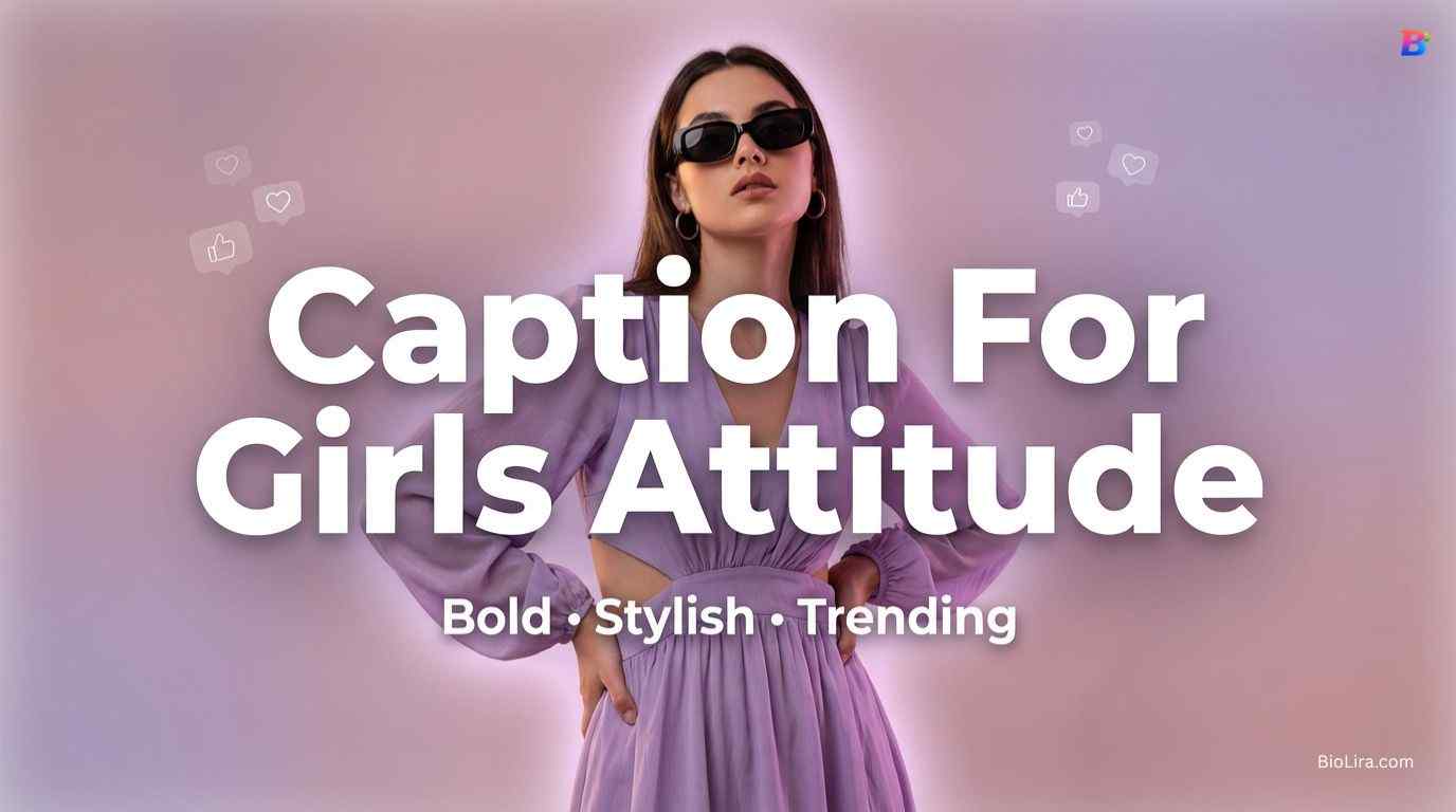 Caption For Girls Attitude