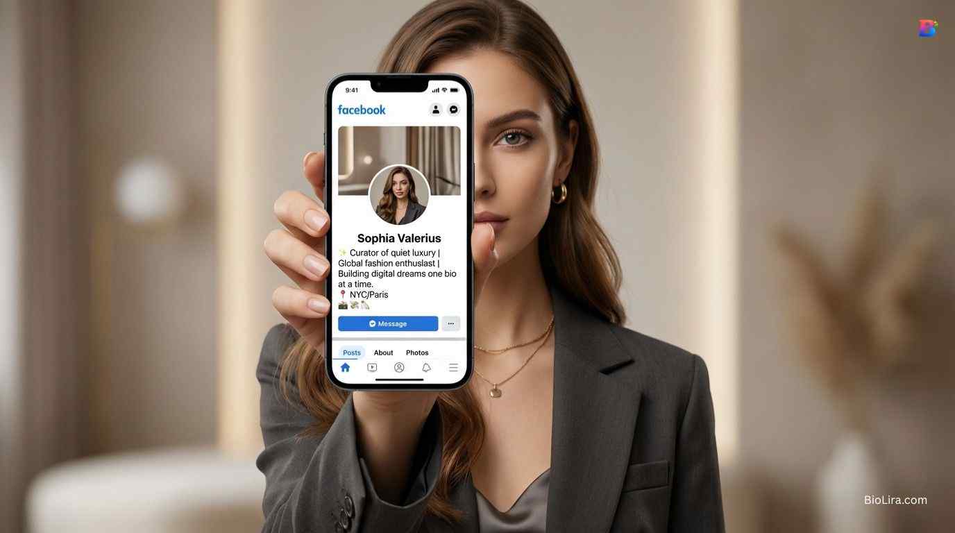 Facebook Bio Style Art​