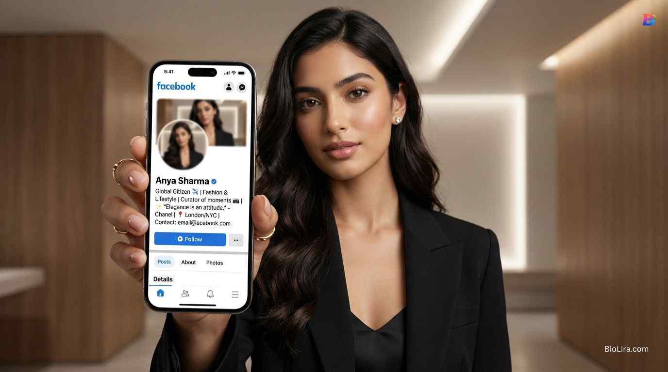 Facebook Bio Style Text Copy​