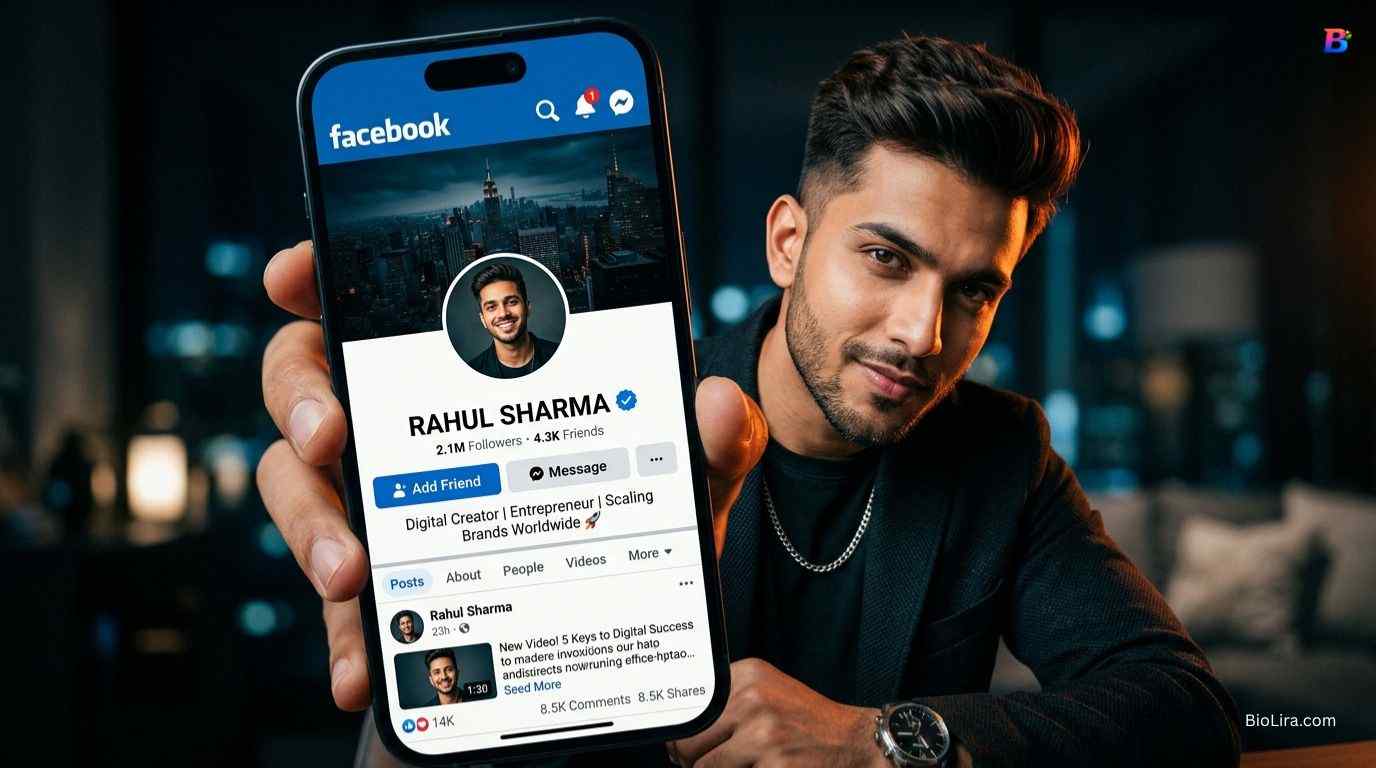 Facebook Stylish Bio For Boy​