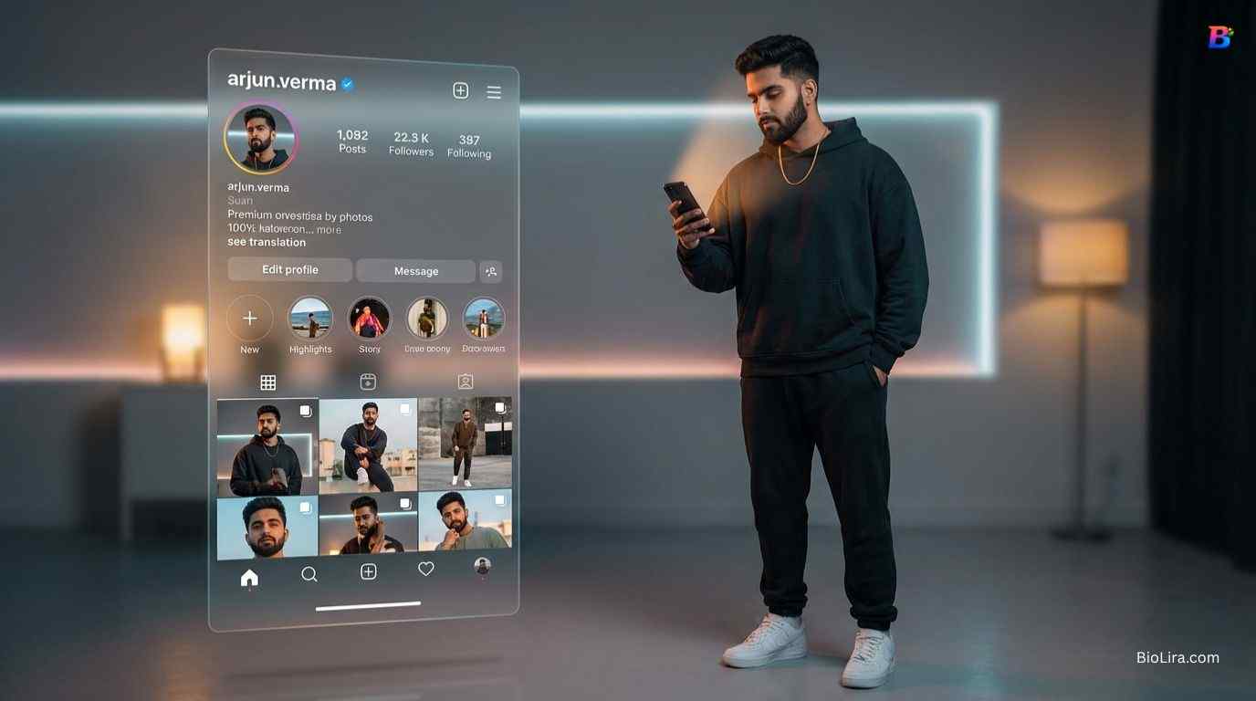 Instagram Bio For Boys Stylish Font​