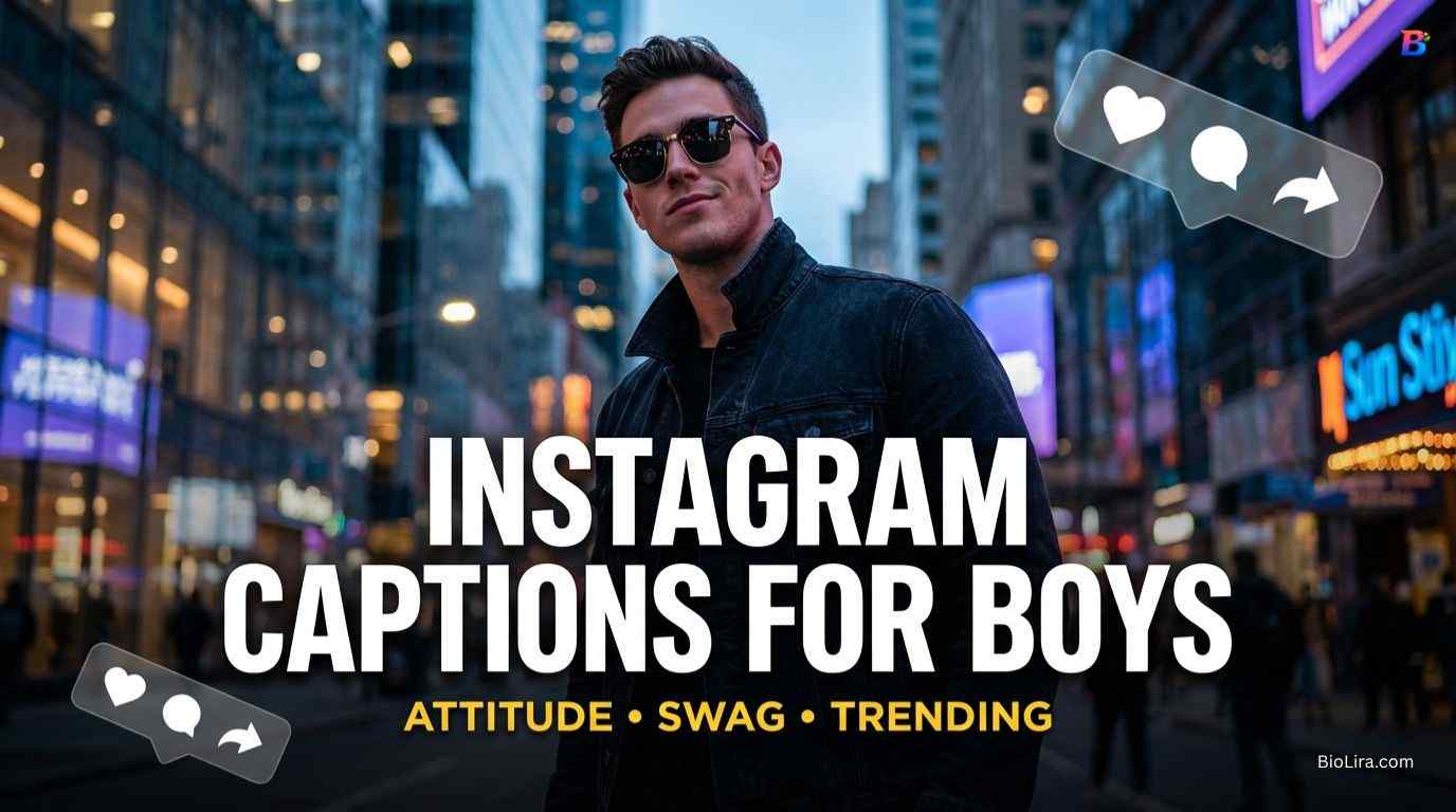 Instagram Captions For Boys Attitude