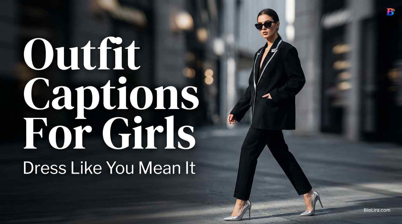 Outfit Captions For Instagram For Girl