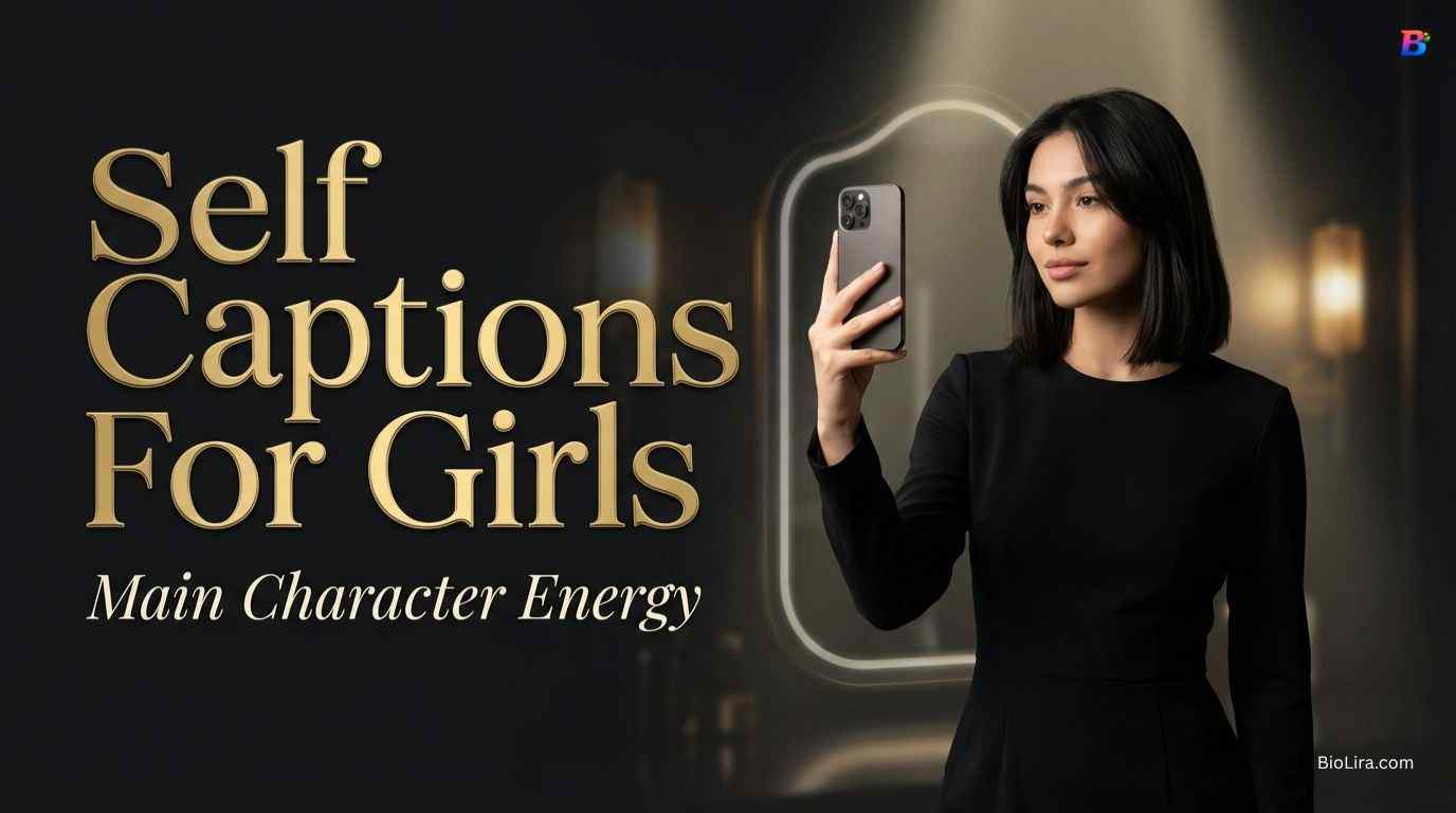 Self Captions For Instagram For Girl​