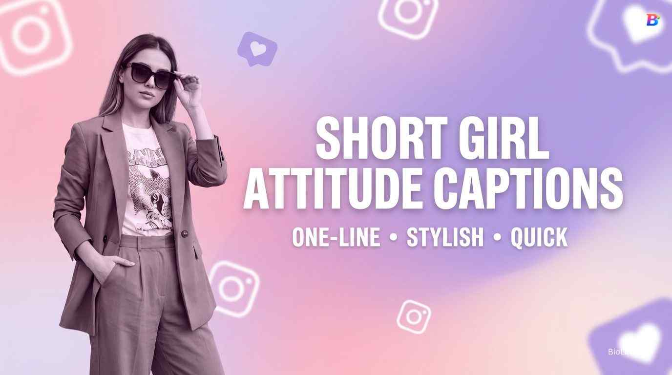 Short Captions For Instagram For Girl Attitude