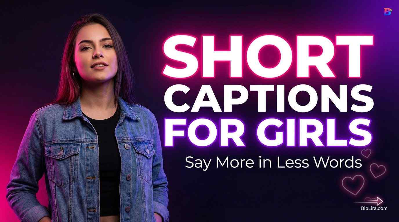 Short Captions For Instagram For Girl​